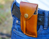 Premium Damascus Folding Knife - Sharp Blade pocket knife - Best for Camping and Hunting - Comes with the sheath