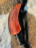 Karambit Railroad Spike Knife - Best Handmade Spike Knife for Hunting - Carbon handle