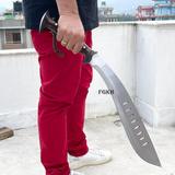 Bushcraft 11 Hand Forged Khukuri Gurkha Knife-Handmade Kukri-kukri machete-Kukri Knife-Real Khukri,Best Khukri for outdoor,Collectible knife