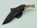 Hand forged Khukuri | 13 inch Traditional kukri | Nepali Survival knife | Carbon steel blade with Scabbard | Groomsmen Gift | Free Shipping