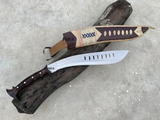 Bushcraft 11 Hand Forged Khukuri Gurkha Knife-Handmade Kukri-kukri machete-Kukri Knife-Real Khukri,Best Khukri for outdoor,Collectible knife