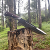 10 Inch Survival Hunting bowie knives | Hand forged Kukri knife | Survival Tools | Truck Leaf Spring blade | Ready to use