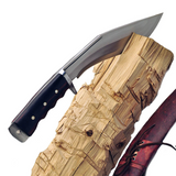 Bushcraft 11 inch Hand Forged Khukuri-Gurkha Knife-Handmade Kukri-kukri machete-Kukri Knife-Real Khukri,Best Khukri for outdoor,Collectible knife