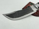 close look of Bowie knife