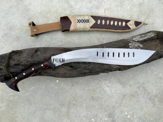 Bushcraft 11 Hand Forged Khukuri Gurkha Knife-Handmade Kukri-kukri machete-Kukri Knife-Real Khukri,Best Khukri for outdoor,Collectible knife