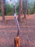20 inch Kopis | Highly Graded Carbon Steel Blade | Handforged Survival Kopis | Tactical Machete | Balance water tempered | Ready to use