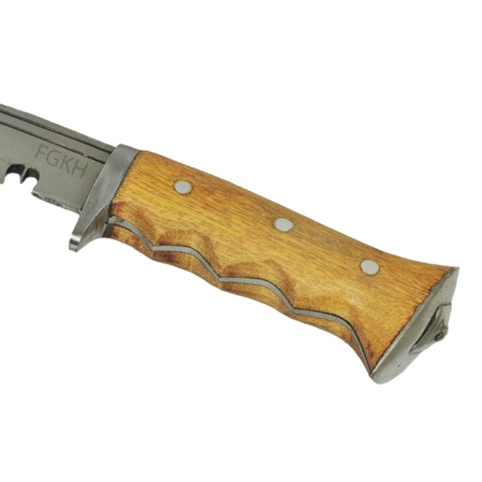 Hand Forged full Tang 11 inch Authentic British Gurkha Iraqi Operation Issue Kukuri knife - Handmade By Famous Gurkha Khukuri House in Nepal