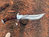 13 inch Hand forged Bowie knife | Highly Graded Carbon Steel Tactical knife | Bushcraft Knife | Balanced Water Tempered | Gift for him