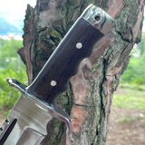 12 inch Rescue Rambo Fixed blade knife handle