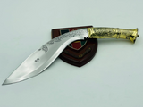 Hand forged Khukuri | 13 inch Traditional kukri | Nepali Survival knife | Carbon steel blade with Scabbard | Groomsmen Gift | Free Shipping