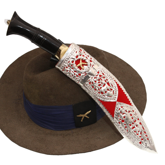 Koyteymaro Gukrha kukri knife 10 inch Handmade Cabon Steel Khukuri Knife  | Decorative knives | Handforged Nepal Historical Khukuri Blade Knife