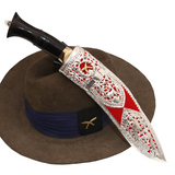 Koyteymaro Gukrha kukri knife 10 inch Handmade Cabon Steel Khukuri Knife  | Decorative knives | Handforged Nepal Historical Khukuri Blade Knife