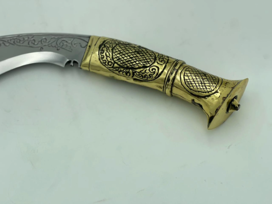 Hand forged Khukuri | 13 inch Traditional kukri | Nepali Survival knife | Carbon steel blade with Scabbard | Groomsmen Gift | Free Shipping