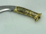 Hand forged Khukuri | 13 inch Traditional kukri | Nepali Survival knife | Carbon steel blade with Scabbard | Groomsmen Gift | Free Shipping