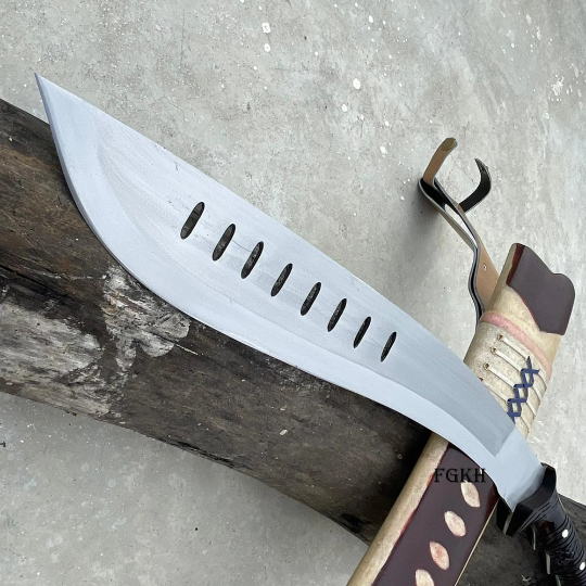 Bushcraft 11 Hand Forged Khukuri Gurkha Knife-Handmade Kukri-kukri machete-Kukri Knife-Real Khukri,Best Khukri for outdoor,Collectible knife