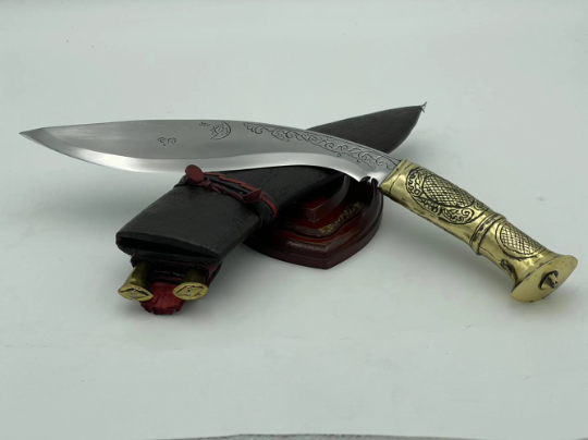 Hand forged Khukuri | 13 inch Traditional kukri | Nepali Survival knife | Carbon steel blade with Scabbard | Groomsmen Gift | Free Shipping