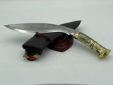 Hand forged Khukuri | 13 inch Traditional kukri | Nepali Survival knife | Carbon steel blade with Scabbard | Groomsmen Gift | Free Shipping