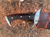 13 inch Hand forged Bowie knife | Highly Graded Carbon Steel Tactical knife | Bushcraft Knife | Balanced Water Tempered | Gift for him