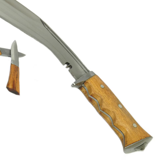 Hand Forged full Tang 11 inch Authentic British Gurkha Iraqi Operation Issue Kukuri knife - Handmade By Famous Gurkha Khukuri House in Nepal