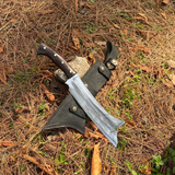 Traditional handmade cleaver knife from Nepal