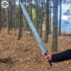 31-inch Sage's Battle Staff | Mystic Guardian, Ready for Magic, Knives, Gift