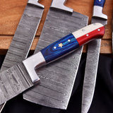 Hand Craft Damascus Steel Chef Knife Set – Professional Kitchen Knives Cutlery