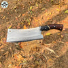 8 Inch Hand forged Custom Chef Knife | Full Tang Khukuri Using blade | Handmade cleaver machete | Best Anniversary Gifts