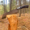 10.5 inches Custom Chef knife, Hand forged Bowie Knife, 5160 leaf spring Knife, Balance water tempered, Ready to use