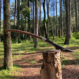 Handmade Custom Survival knife Axe | Handforged Viking Axe | Ready To Use Full tang Axe | Long Woodcutting Viking Axe
