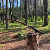 Handmade Custom Survival knife Axe | Handforged Viking Axe | Ready To Use Full tang Axe | Long Woodcutting Viking Axe
