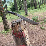 Custom made Book of Eli Machete Kukri Knife | Handmade Survival Eli Kukri | Buy Eli Using, working, Strong Khukuri Knives | Hunting knives