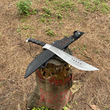 Custom made Book of Eli Machete Kukri Knife | Handmade Survival Eli Kukri | Buy Eli Using, working, Strong Khukuri Knives | Hunting knives