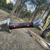 Handmade Viking Sword | Expert Smith Forged | Personalized Gift for Him | Balanced  | Custom Replica Sword | Geralt of Rivia Inspired