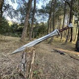 Handmade Viking Sword | Expert Smith Forged | Personalized Gift for Him | Balanced  | Custom Replica Sword | Geralt of Rivia Inspired