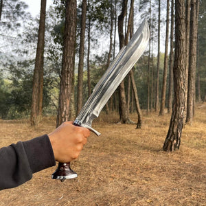 15″ Viking Knife | Hand-Forged Carbon Steel Survival Blade | The Gurkha Khukuri