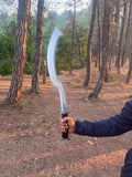 20 inch handmade khopesh | Highly Graded Carbon Steel Blade | Survival Tools | Tactical Machete | Balance water tempered | Ready to use