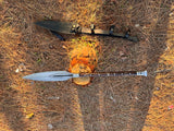 15" Blade Handmade Viking Spear | throwing knife | hand forged throw Machete knife | Buy Viking sword | Survival tools | Ready to use
