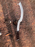 20 inch handmade khopesh | Highly Graded Carbon Steel Blade | Survival Tools | Tactical Machete | Balance water tempered | Ready to use