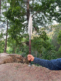 15" Blade Handmade Viking Spear | throwing knife | hand forged throw Machete knife | Buy Viking sword | Survival tools | Ready to use