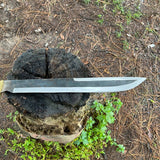 16 inch Hand forged Machete Knife | Truck Leaf Spring Blade | Hunting Camping Outdoor tools | Buy Khukuri Knives now | Survival Tools