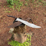 17.5 Inches Tactical Machete | Hand forged kukri knives | Gurkha Blade | Full tang machete knife | Survival knife, Tactical knife