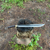 16 inch Hand forged Machete Knife | Truck Leaf Spring Blade | Hunting Camping Outdoor tools | Buy Khukuri Knives now | Survival Tools