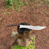 17.5 Inches Tactical Machete | Hand forged kukri knives | Gurkha Blade | Full tang machete knife | Survival knife, Tactical knife