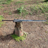 43" Guts' Raider Sword | Custom Hand forged Viking Sword | Truck Leaf Spring Sword | Ready to use Sword | Tactical Sword