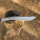 20 Inch Hand forged Custom Kukri  | Full Tang Khukuri Using blade | Handmade cleaver machete | Balance water tempered knives