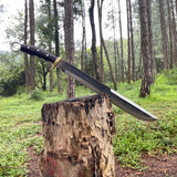16 inch Hand forged Machete Knife | Truck Leaf Spring Blade | Hunting Camping Outdoor tools | Buy Khukuri Knives now | Survival Tools