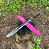 16 inch Hand forged Machete Knife | Truck Leaf Spring Blade | Hunting Camping Outdoor tools | Buy Khukuri Knives now | Survival Tools