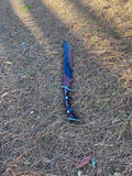 21 inch Tactical Machete | Hand forged kukri knives | Full tang blade machete knife | Survival knife, Tactical knife | Truck Leaf Spring blade