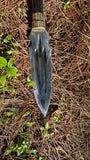 10 inch Hand forged Viking Spear sword | handmade throwing Machete knife | Buy Viking sword | Survival tools | Ready to use
