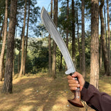 20 Inch Hand forged Custom Kukri  | Full Tang Khukuri Using blade | Handmade cleaver machete | Balance water tempered knives